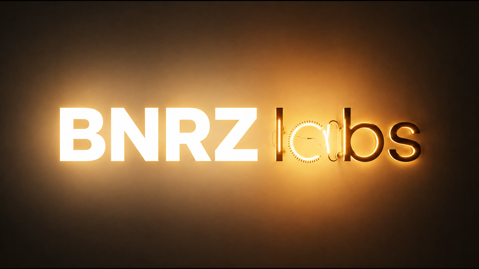 BNRZlabs com todas as letras acesas